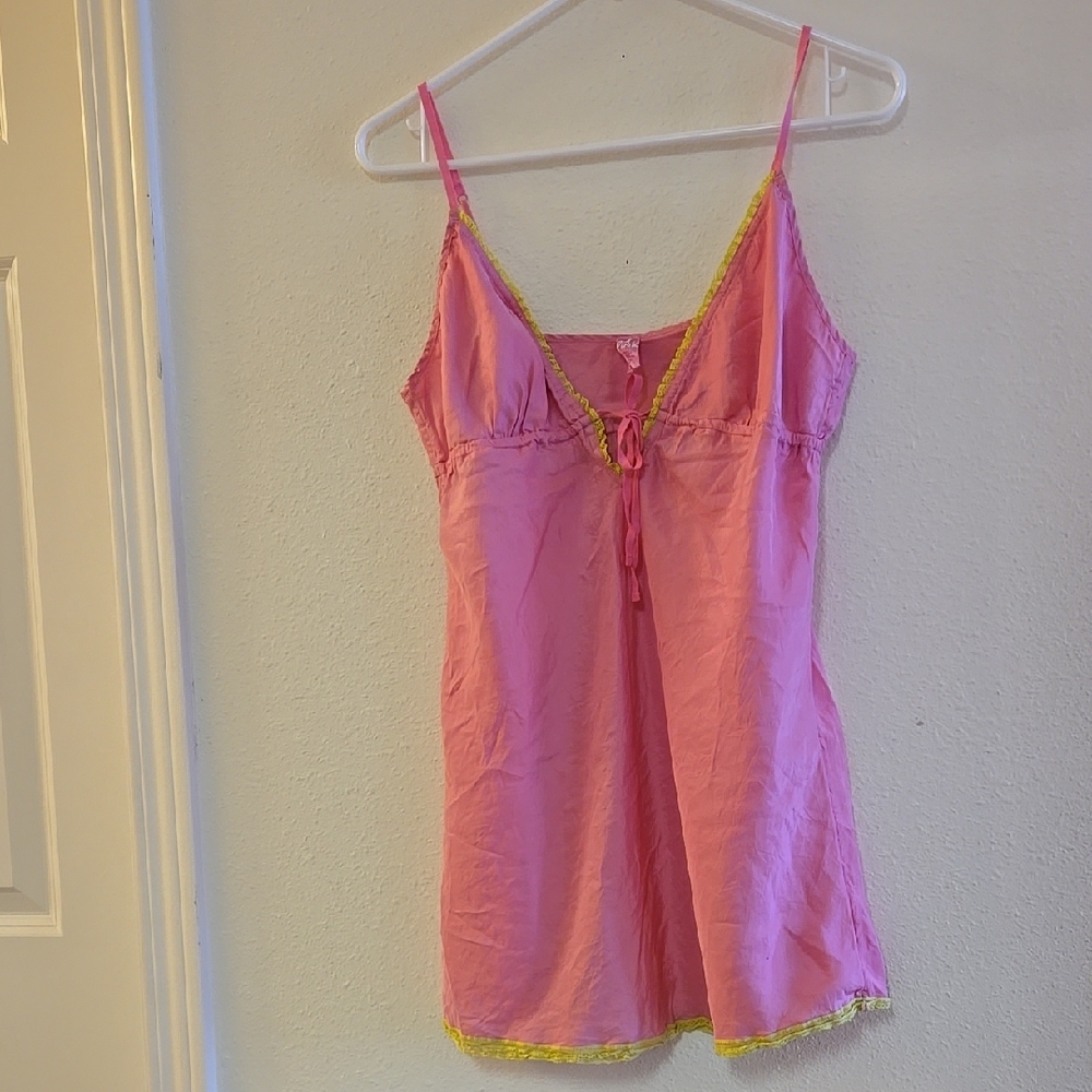 Pink Victoria Secret size Small 100% silk